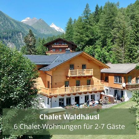 Chalet Waldhaeusl Luxurioese Ferienwohnungen Mit Sauna & Whirlpool, Kamin, Balkon Oder Terrasse Mit Bergblick Heiligenblut Kültér fotó