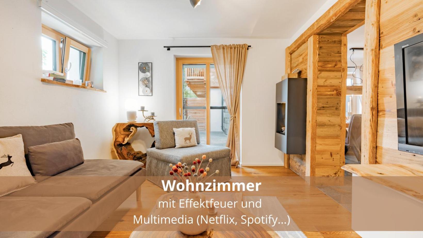 Chalet Waldhaeusl Luxurioese Ferienwohnungen Mit Sauna & Whirlpool, Kamin, Balkon Oder Terrasse Mit Bergblick Heiligenblut Kültér fotó